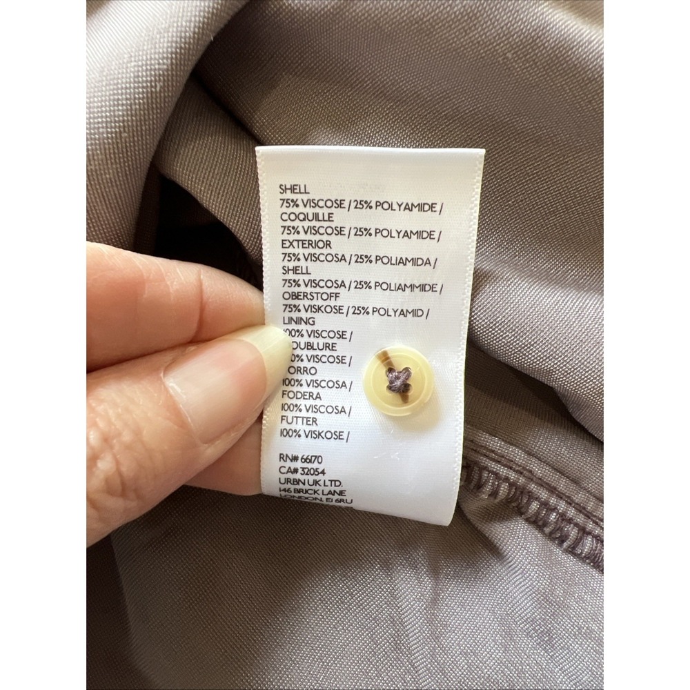 Anthropologie The Hadley Velvet Relaxed Buttondown Shirt by Pilcro Flint Medium - Picture 6 of 7